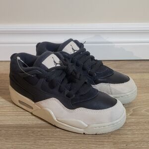 Air JORDAN 4 RM 'Black Light Bone' 4.5Y Sneakers